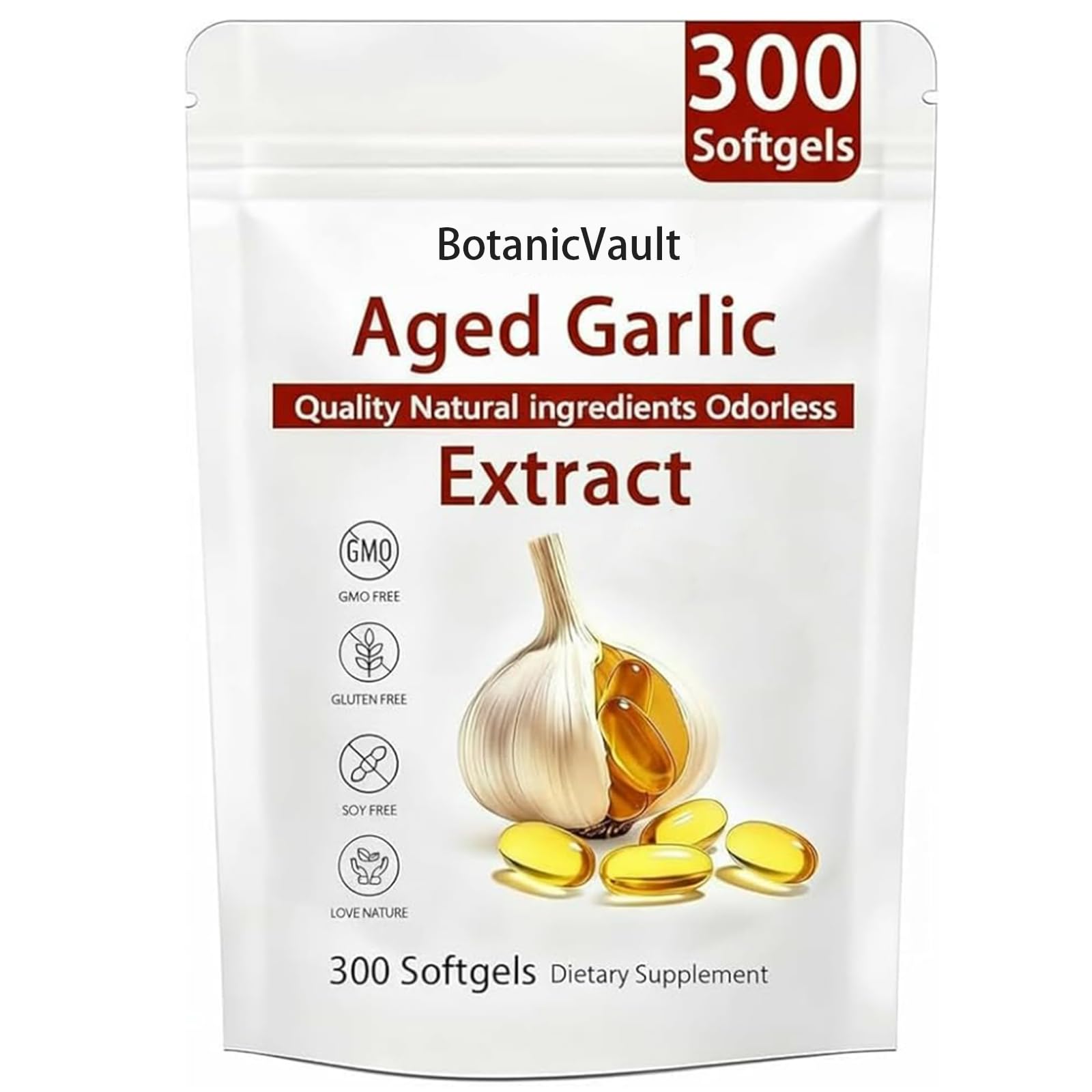 Uagain Aged Garlic Extract Softgel 1 Bottle