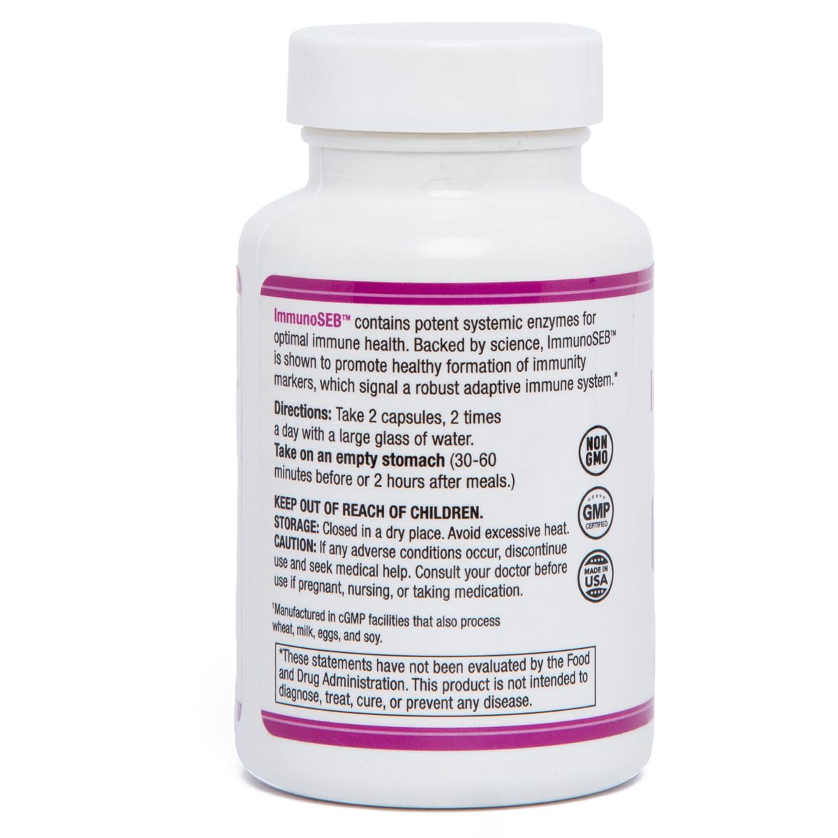 AST Enzymes ImmunoSEB Capsule 60 Count