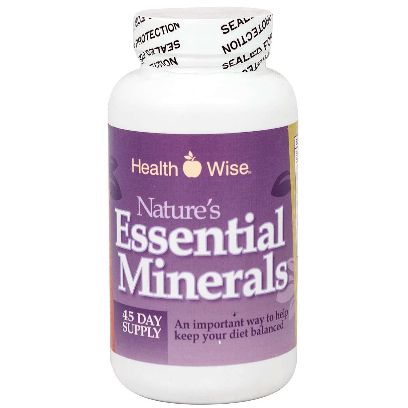 Nashua Nutrition HealthSmart Diet Supplement, Nature’s Essential Minerals, Immune Health, Cardiovascular Health, Bone Health, 180 Capsules