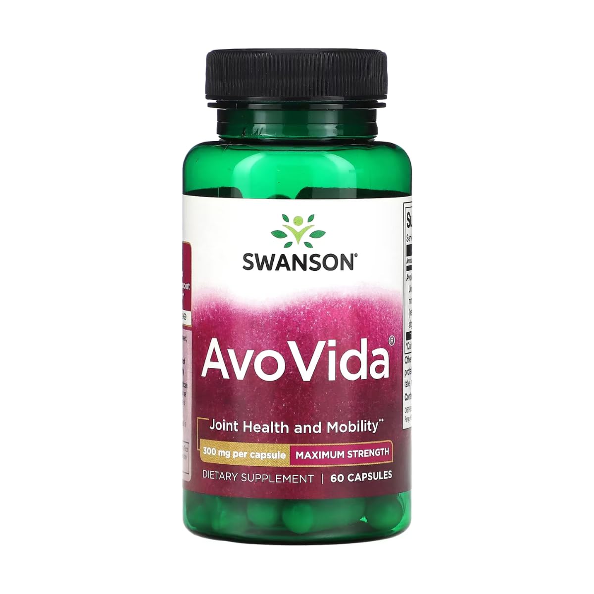 Swanson AvoVida Cartilage & Joint Health Supplement 180 Capsules
