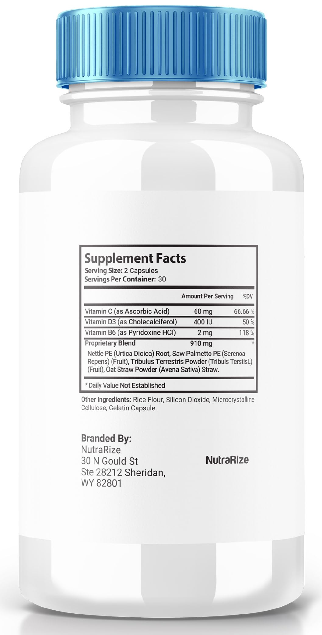 NutraRize Advanced Prostate Support Formula Capsules, 300 Capsules