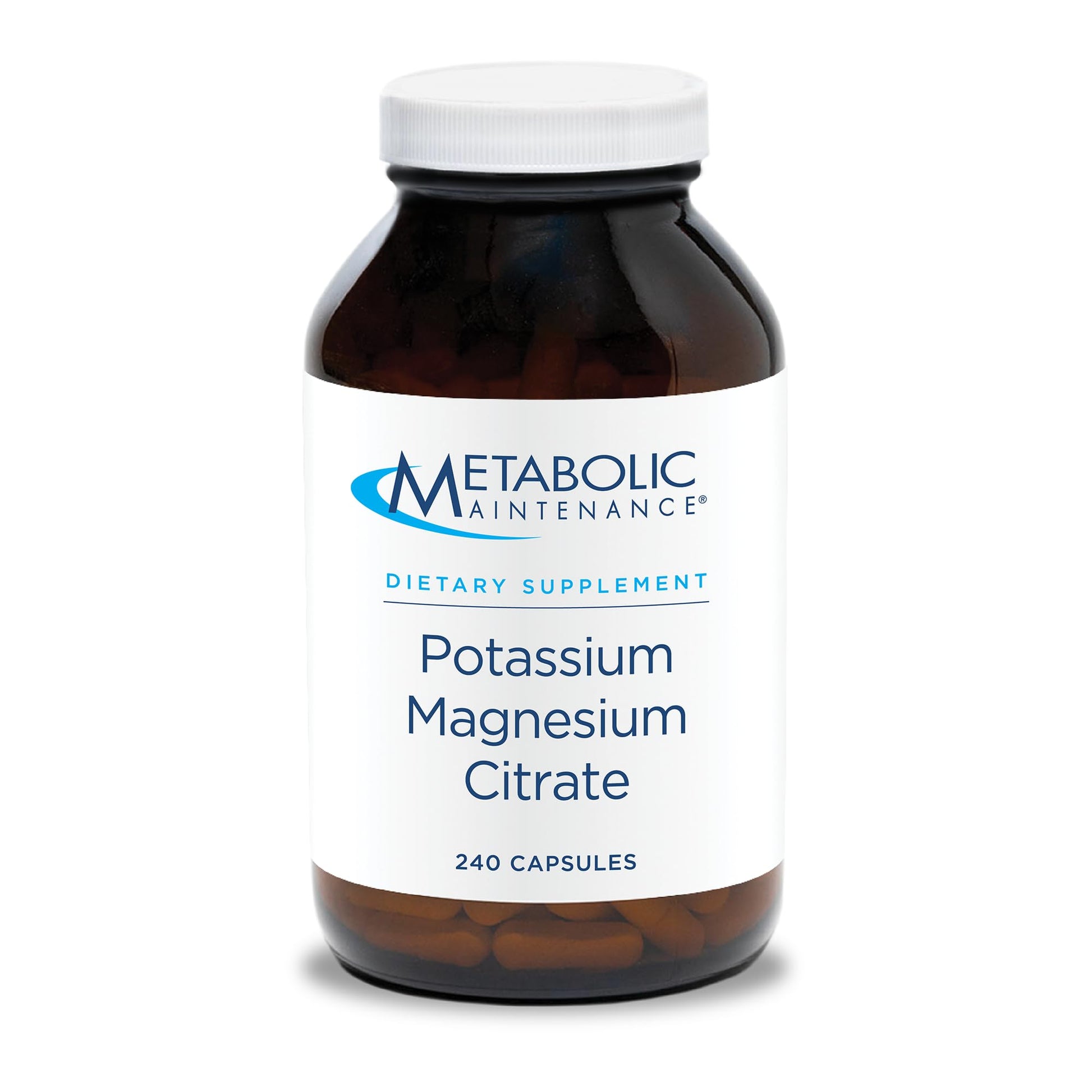 Metabolic Maintenance Potassium Magnesium Citrate Capsules, 240 Count