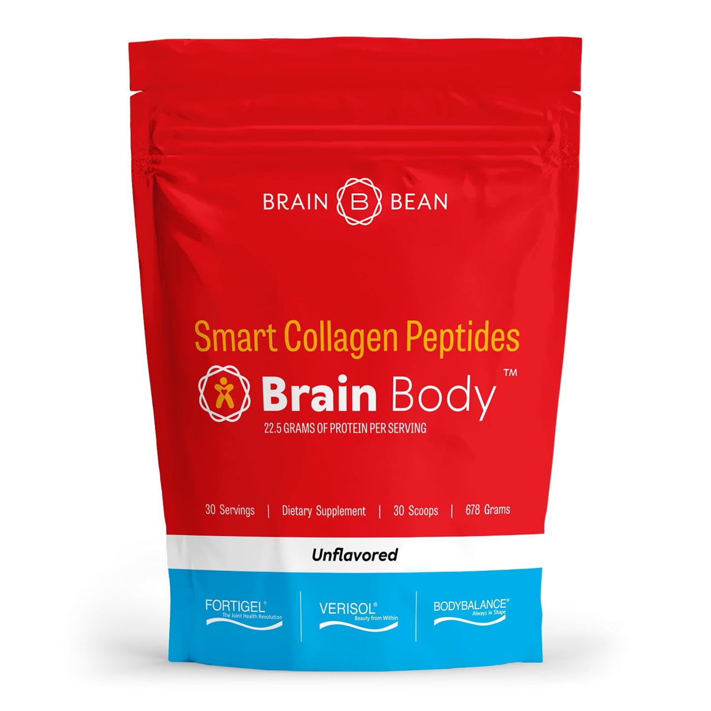 Brain Bean Brain Body Collagen Peptides Powder 1.5 lb