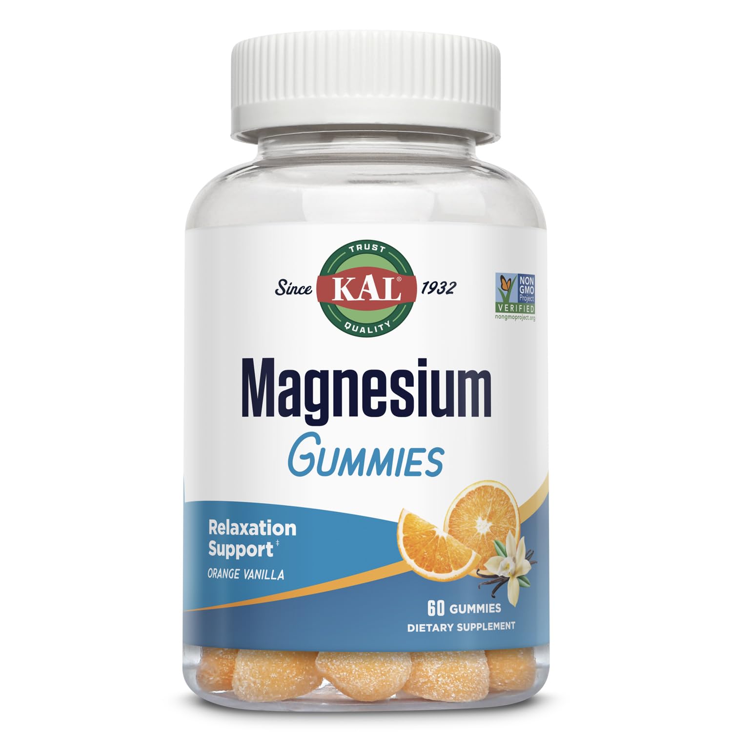 KAL Magnesium Citrate Gummies 60 Gummies