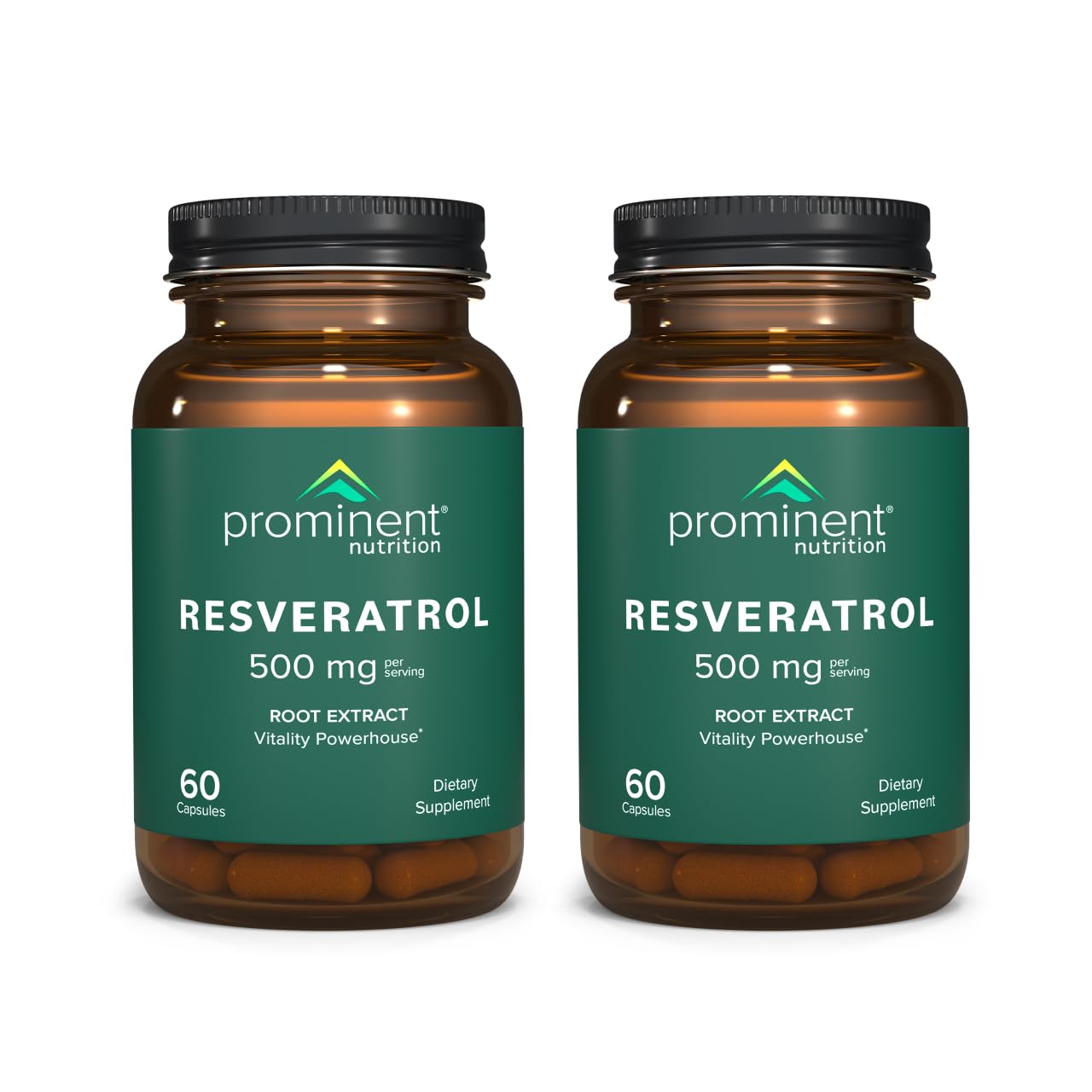 Prominent Nutrition Trans-Resveratrol Capsule, 120 Count