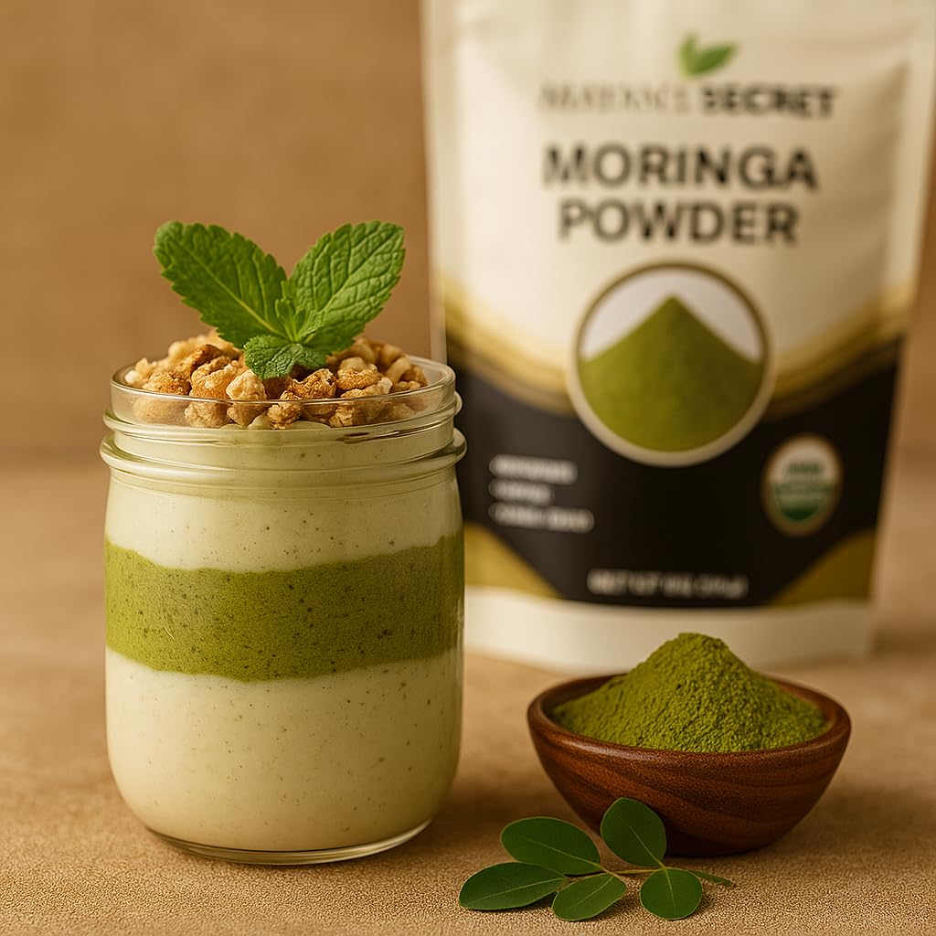 Mayan's Secret Pure Moringa Powder, Organic, 12 Ounce