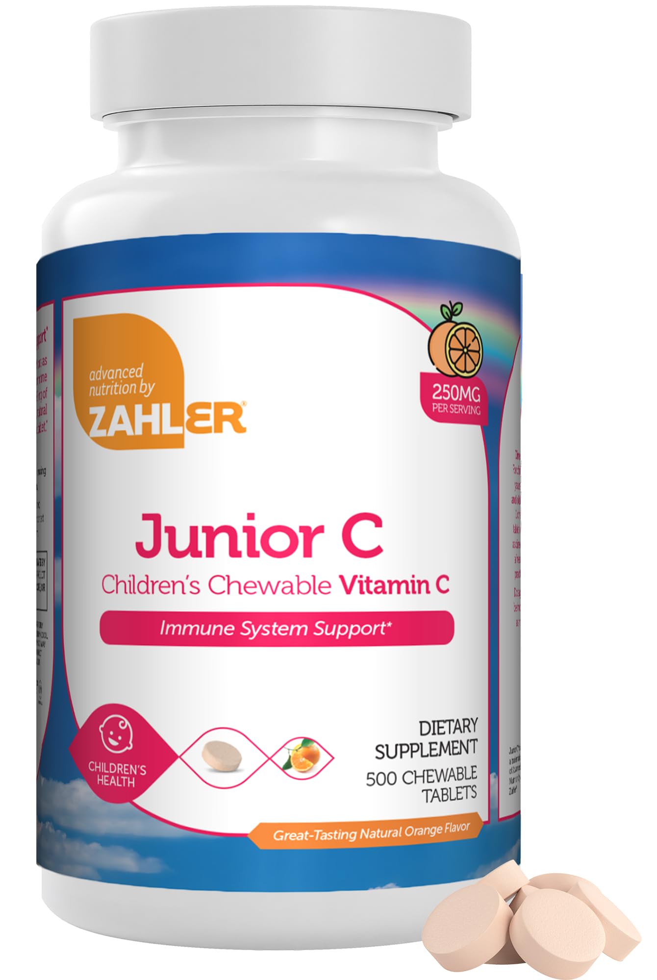 Zahler Junior C Advanced Tablet 500 Count
