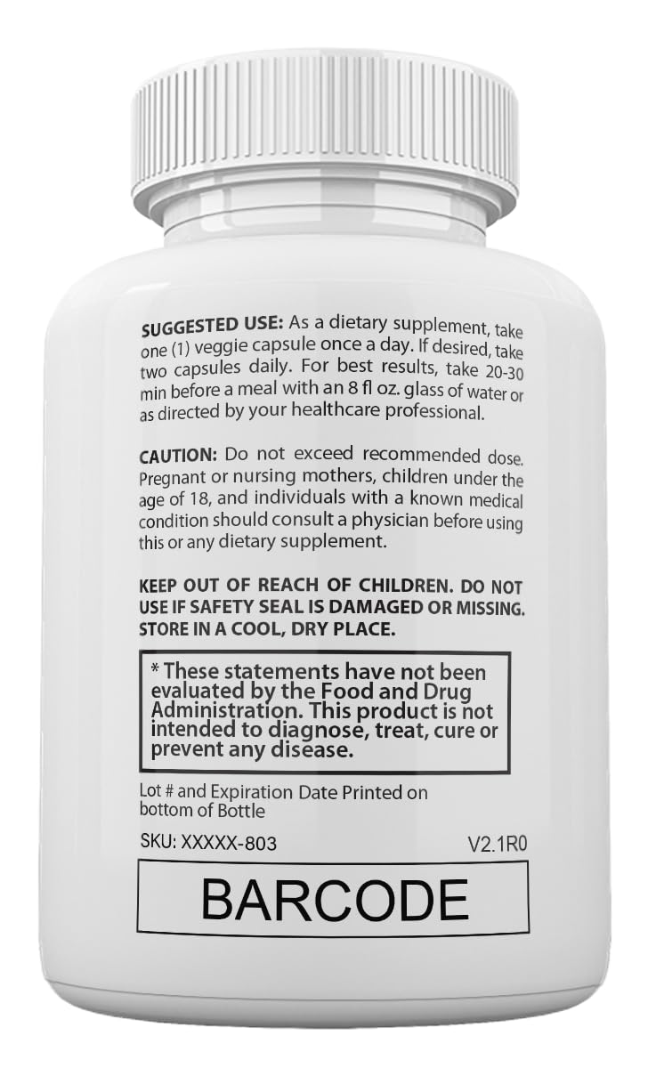 Zonata Glucose Support Capsules, 60 Capsules