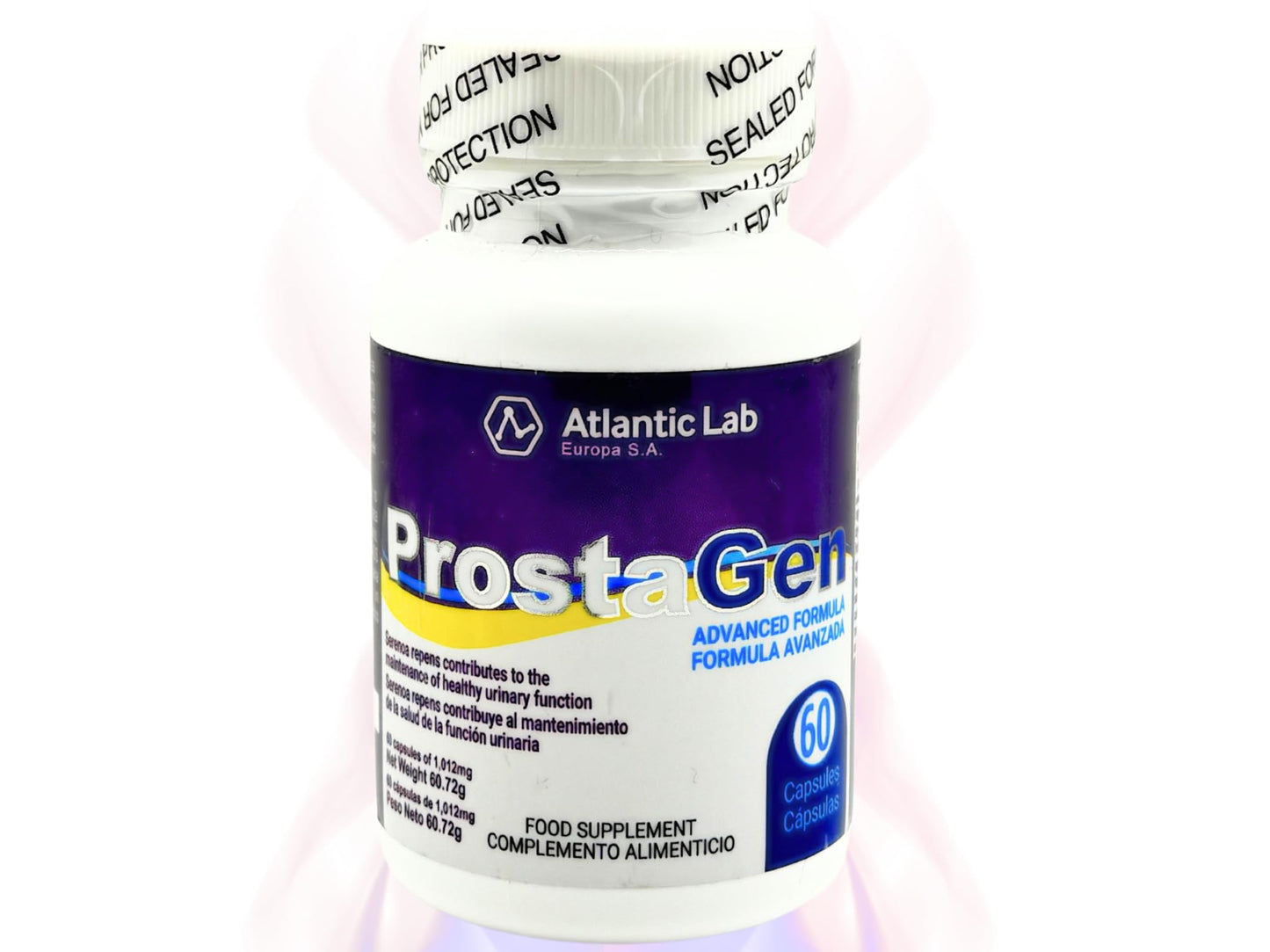 Prostagen Saw Palmetto, African Plum, Pumpkin Seed Oil, Lycopene Prostate Support Capsule, 60 Count
