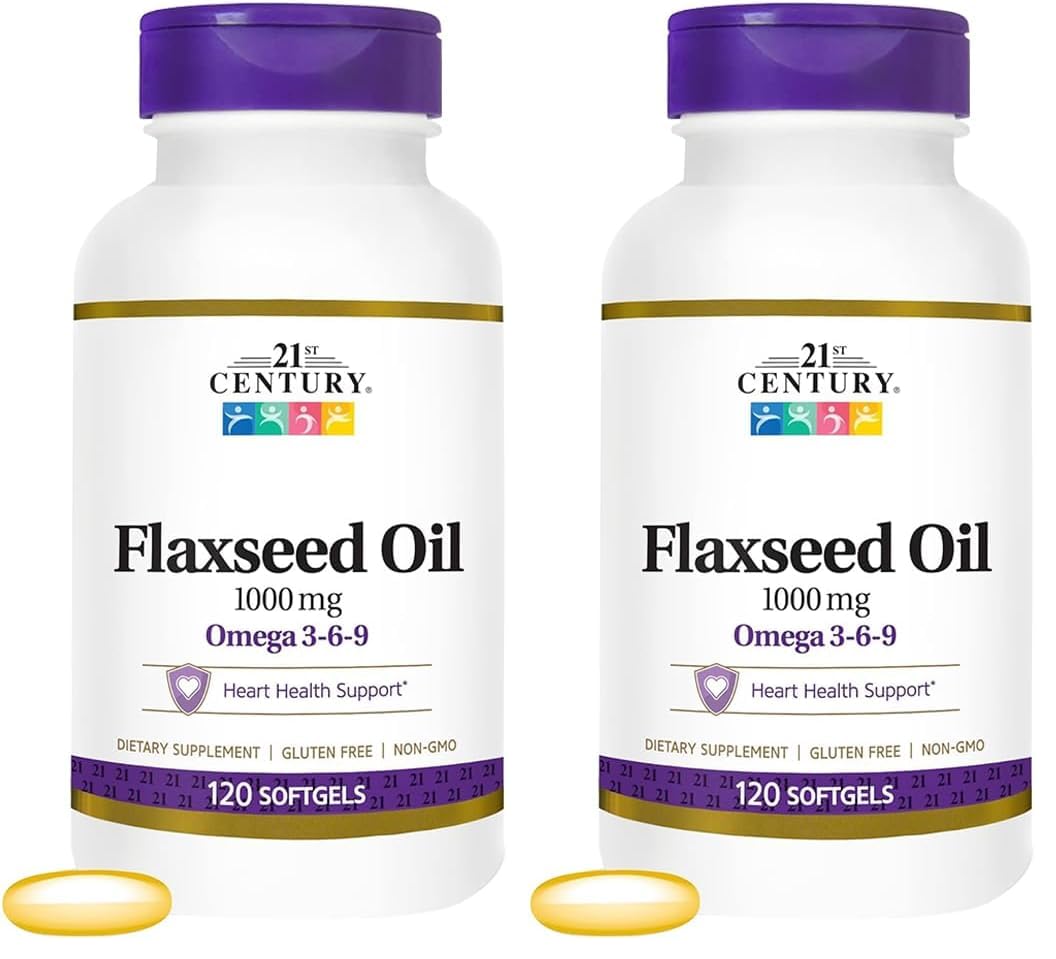 SMART MONKEY TECHNOLOGIES Flaxseed Oil 1000 Mg Softgels, 240 Softgels