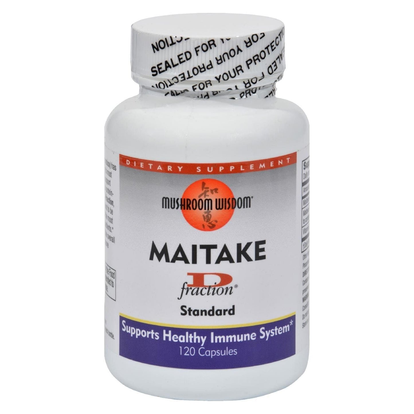 Mushroom Wisdom Maitake D-Fraction Capsule 1 Count