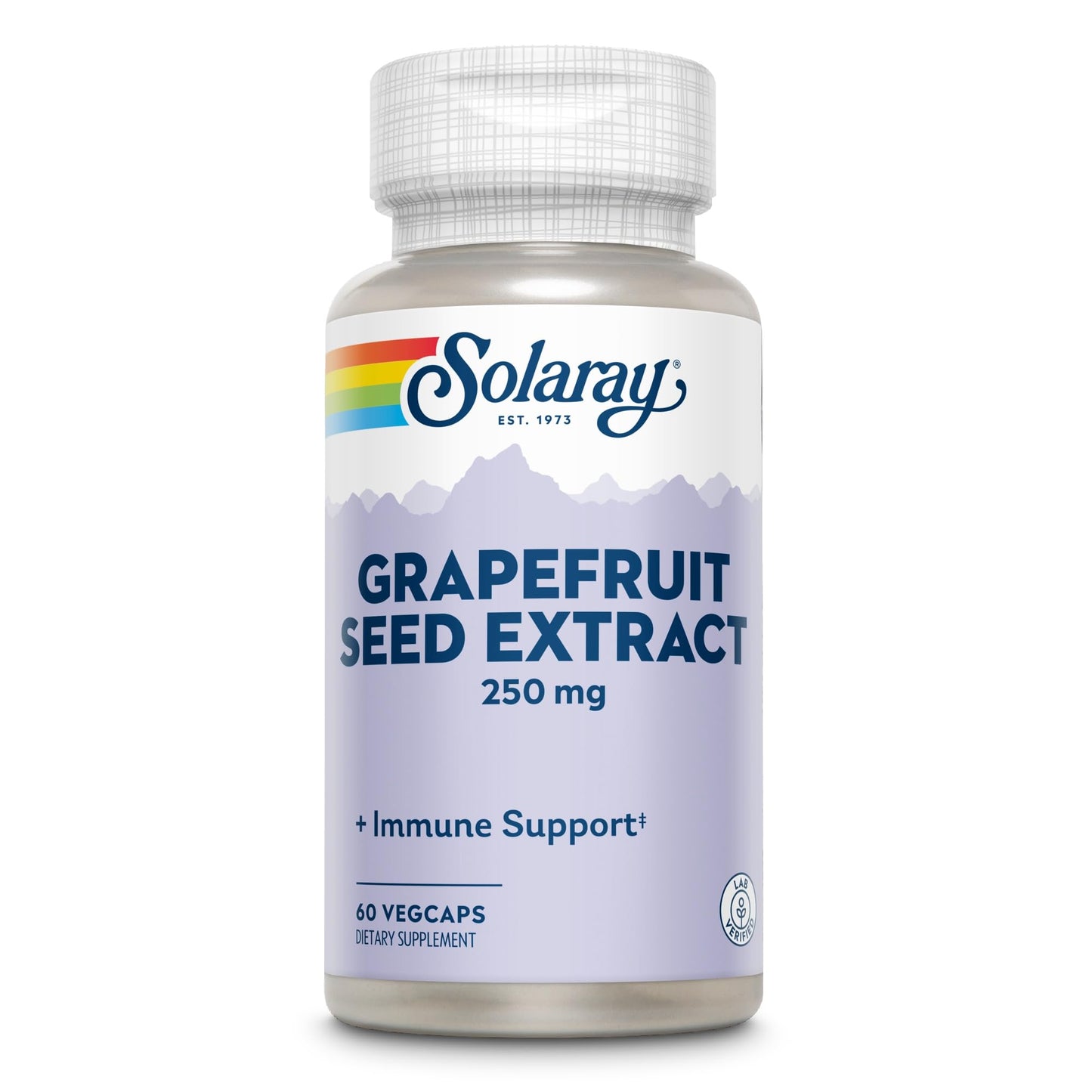 Solaray Grapefruit Seed Extract 250mg Capsules, 60 Count