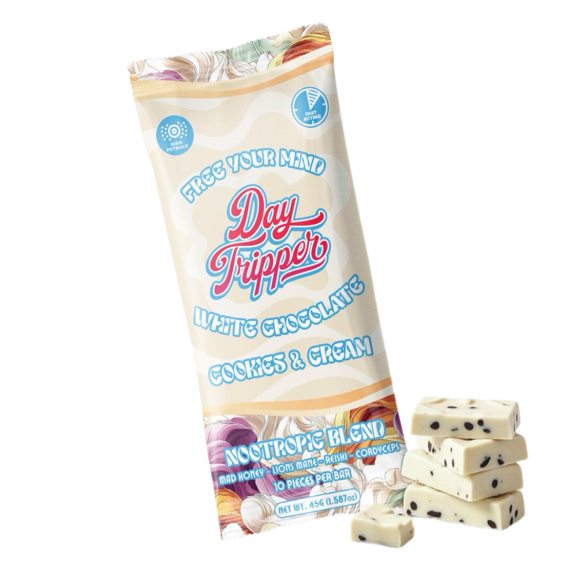 Day Trippers Nootropic Blend Gummies 10 Count