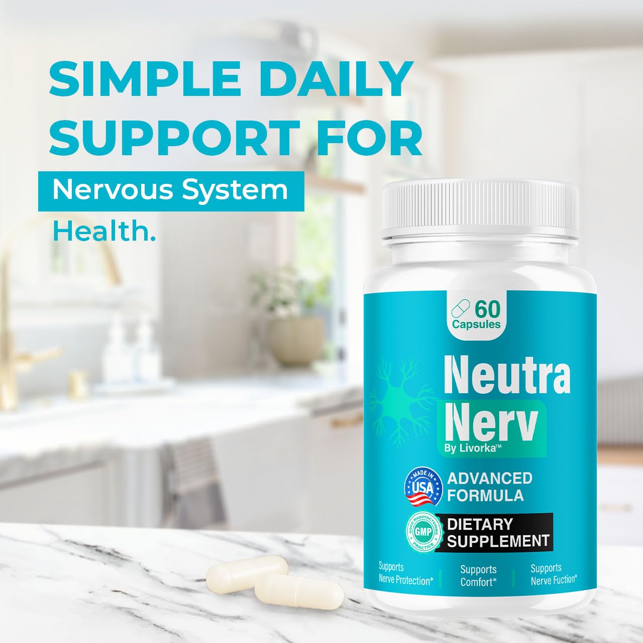 LIVORKA Neutra Nerv Capsules 120 Capsules