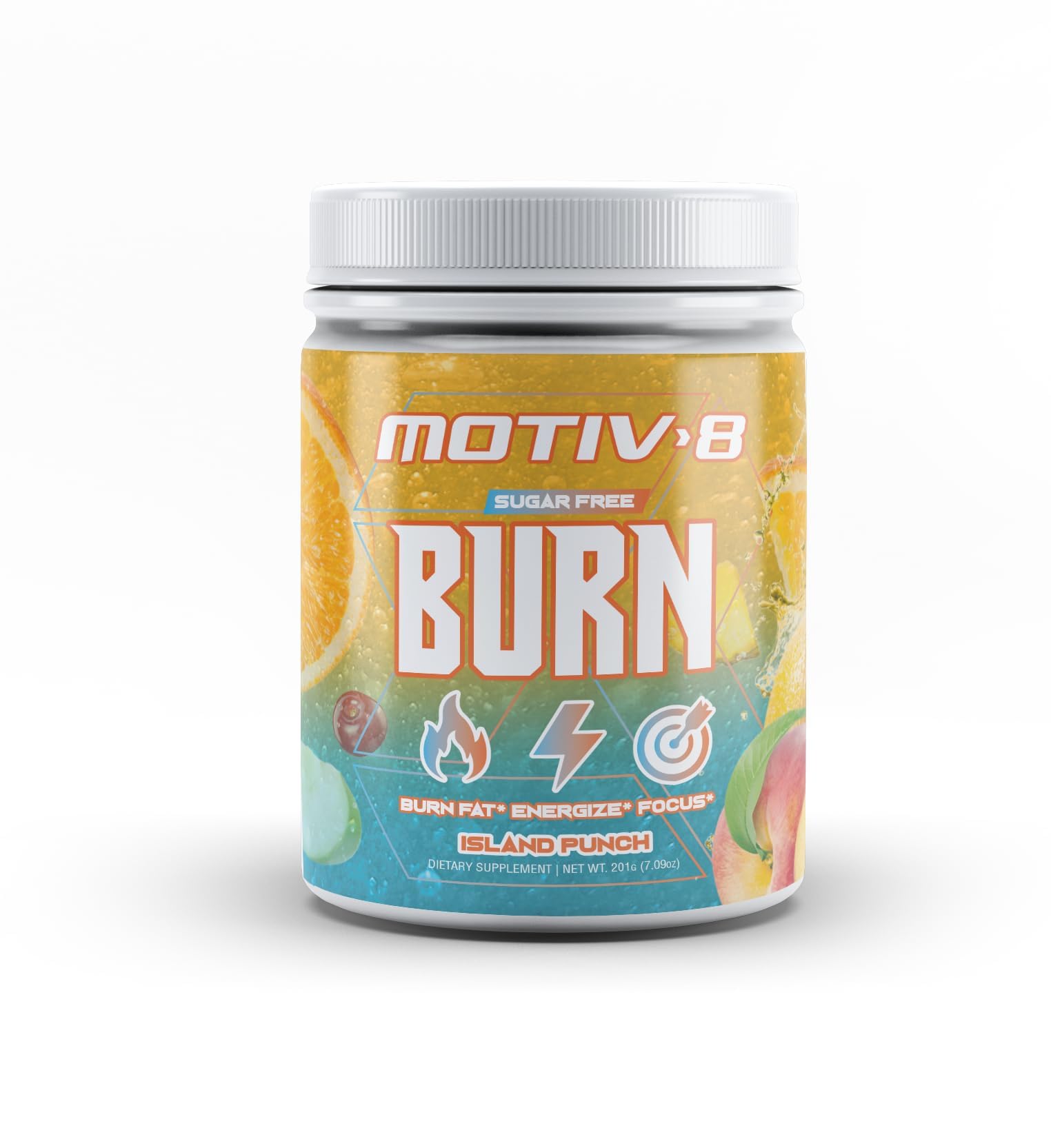 Motiv-8 Pre-Workout Performance Powder, 7.19 oz
