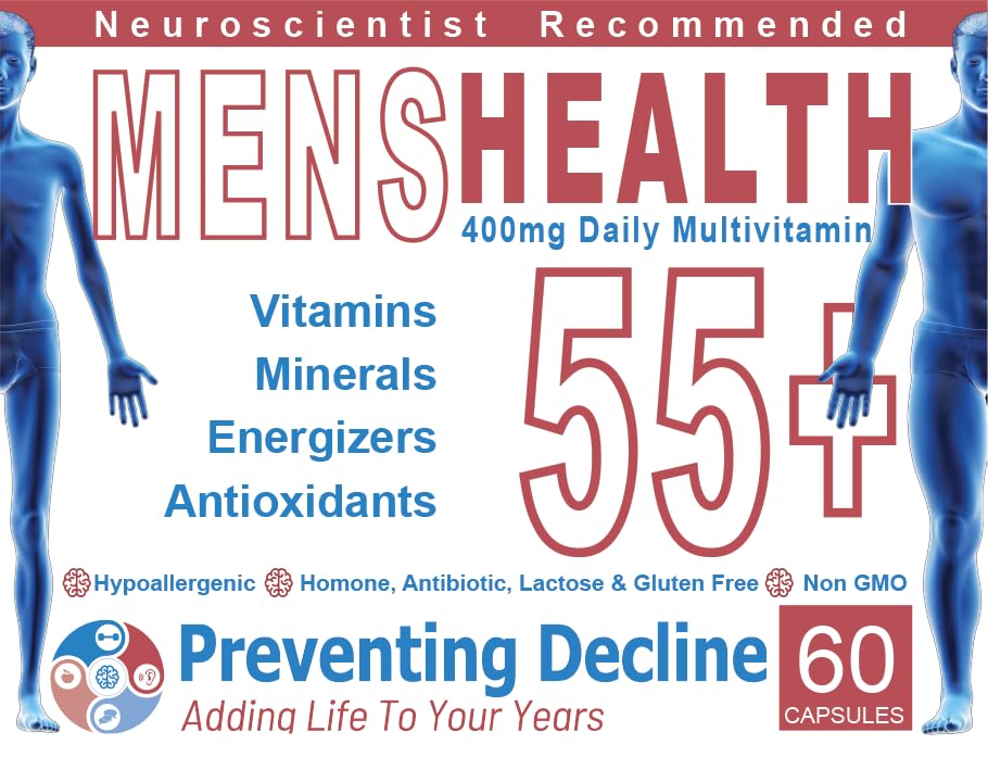 Generic MensHealth 400mg Daily Multivitamin Capsule, 30 Capsules