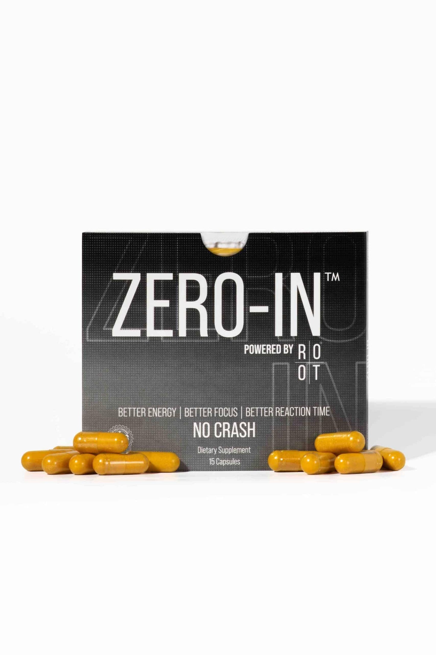 THEROOTBRANDS Root Wellness Zero-in by Dr. Rahm - Combination of Turmeric, Pine Bark Extract, 15 Capsules
