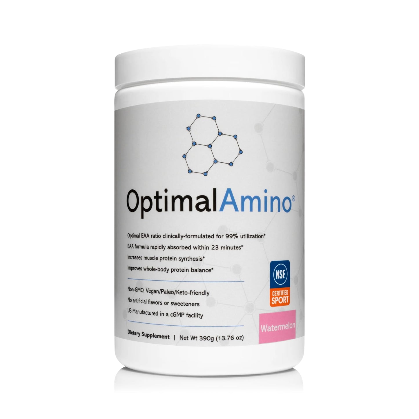 OptimalAmino Amino Acid Powder 13.76 Ounce