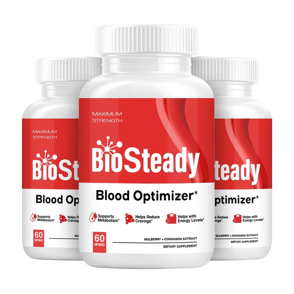 nutradash Biosteady Blood Optimizer Capsules 180