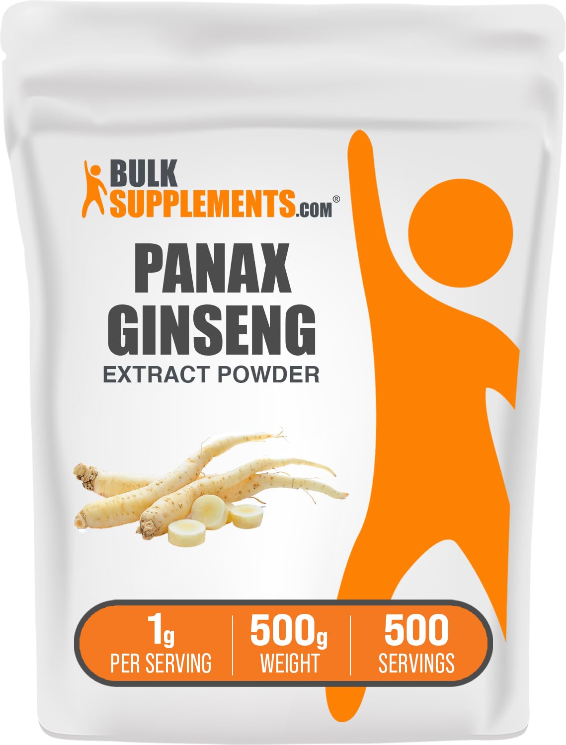 BulkSupplements Ginseng Root Extract Powder, 17.64 Ounces