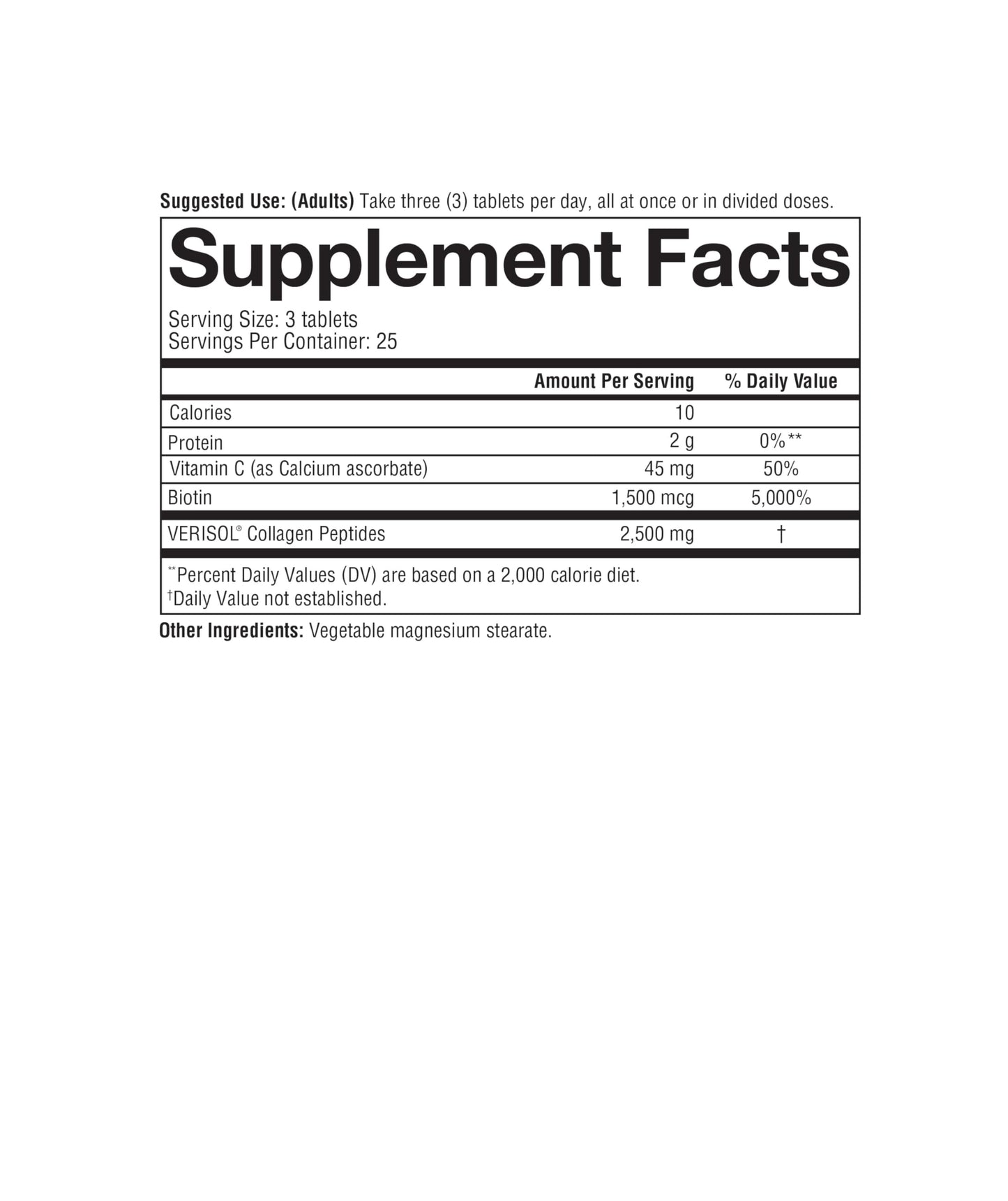 Youtheory Concentrated Effect Collagen 75 Capsules