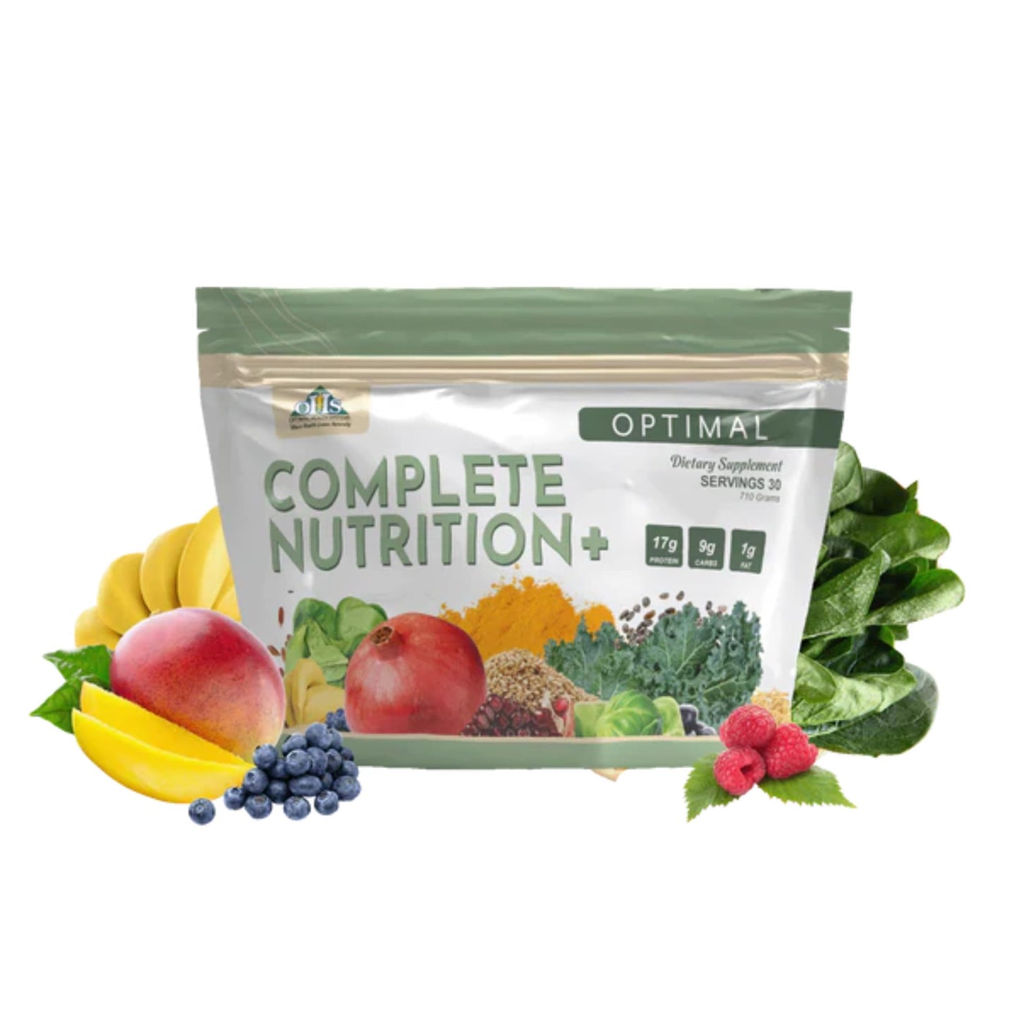 Optimal Health Systems Optimal Complete Nutrition Plus Powder 30 Servings
