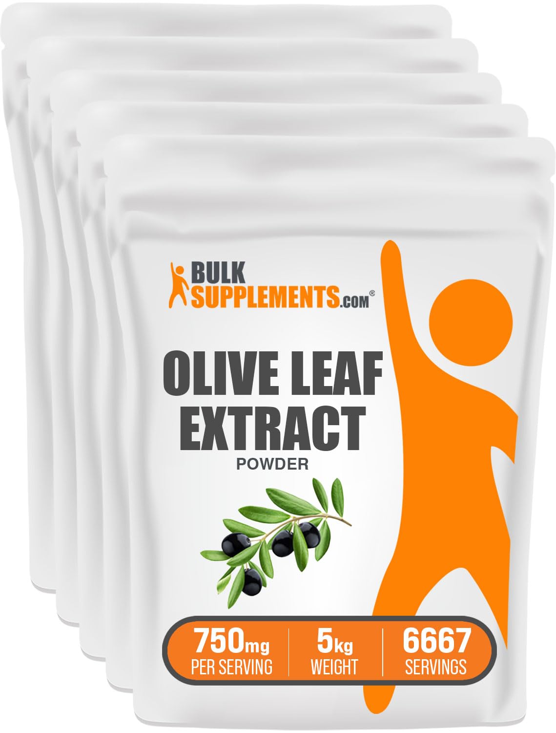 BulkSupplements Olive Leaf Extract Powder 176.19
