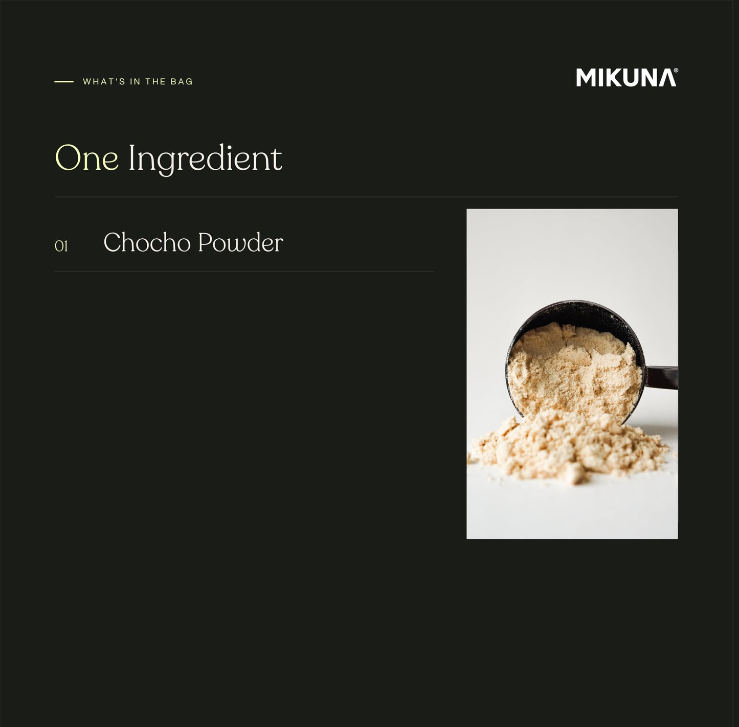 Mikuna Plant Protein Powder Pure, 8 Servings