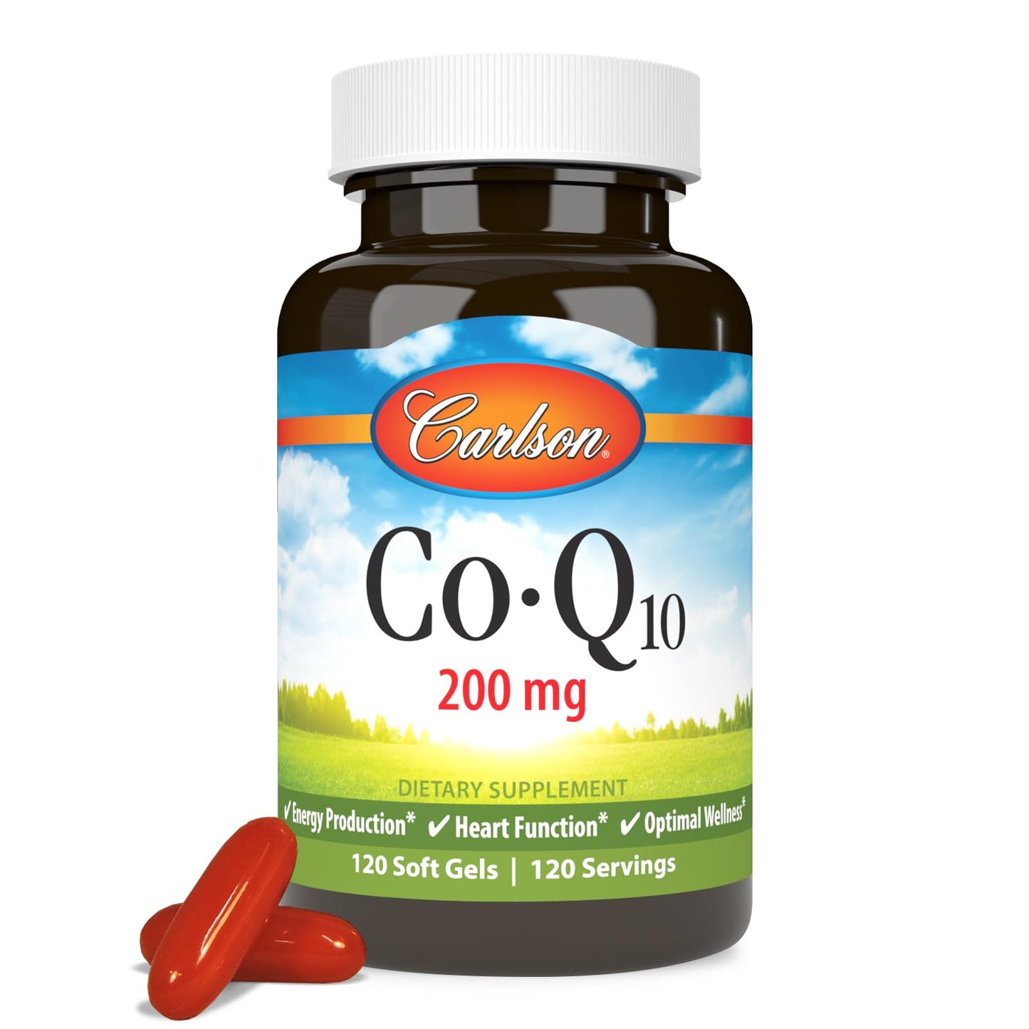Carlson Co-Q10 Softgels 120