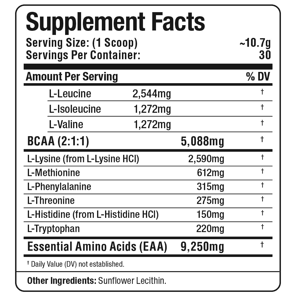 ALLMAX Essentials EAA Powder 11 oz