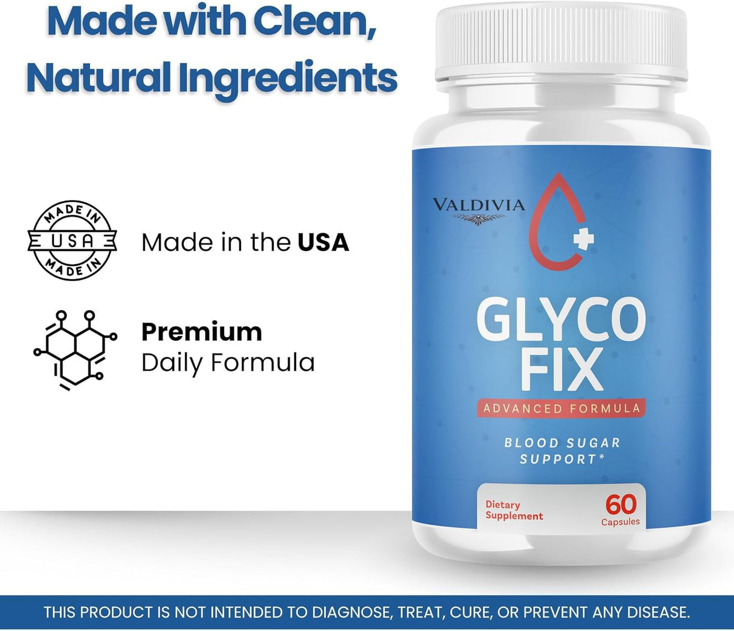 Valdivia Glyco Fix 180 Capsules