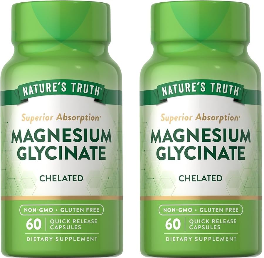 Nature's Truth Magnesium Glycinate Capsules 200mg, 120 Capsules