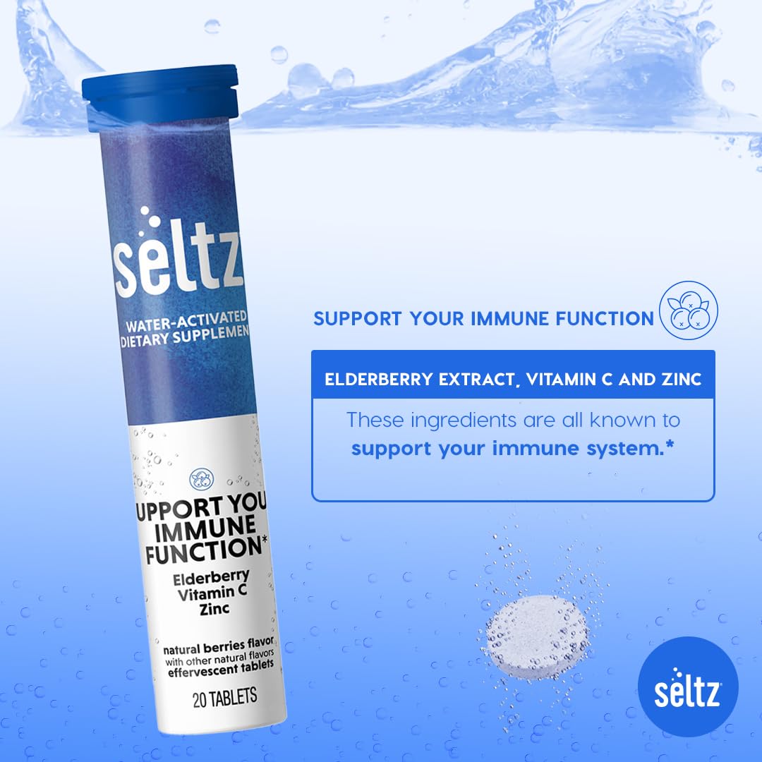 Seltz Support Your Immune Function Tablet, 20 Tablets