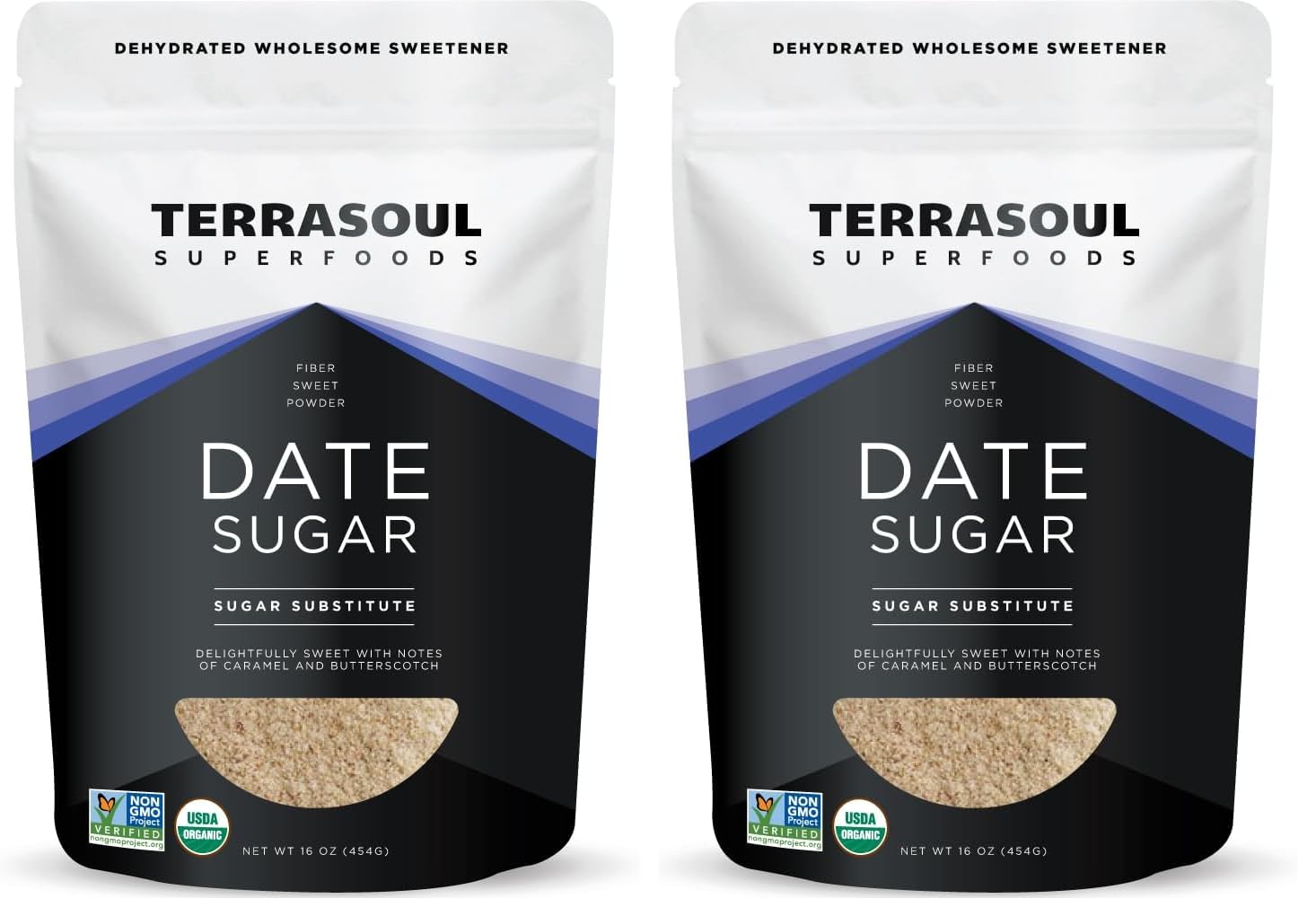 Terrasoul Superfoods Organic Date Sugar Powder, 32