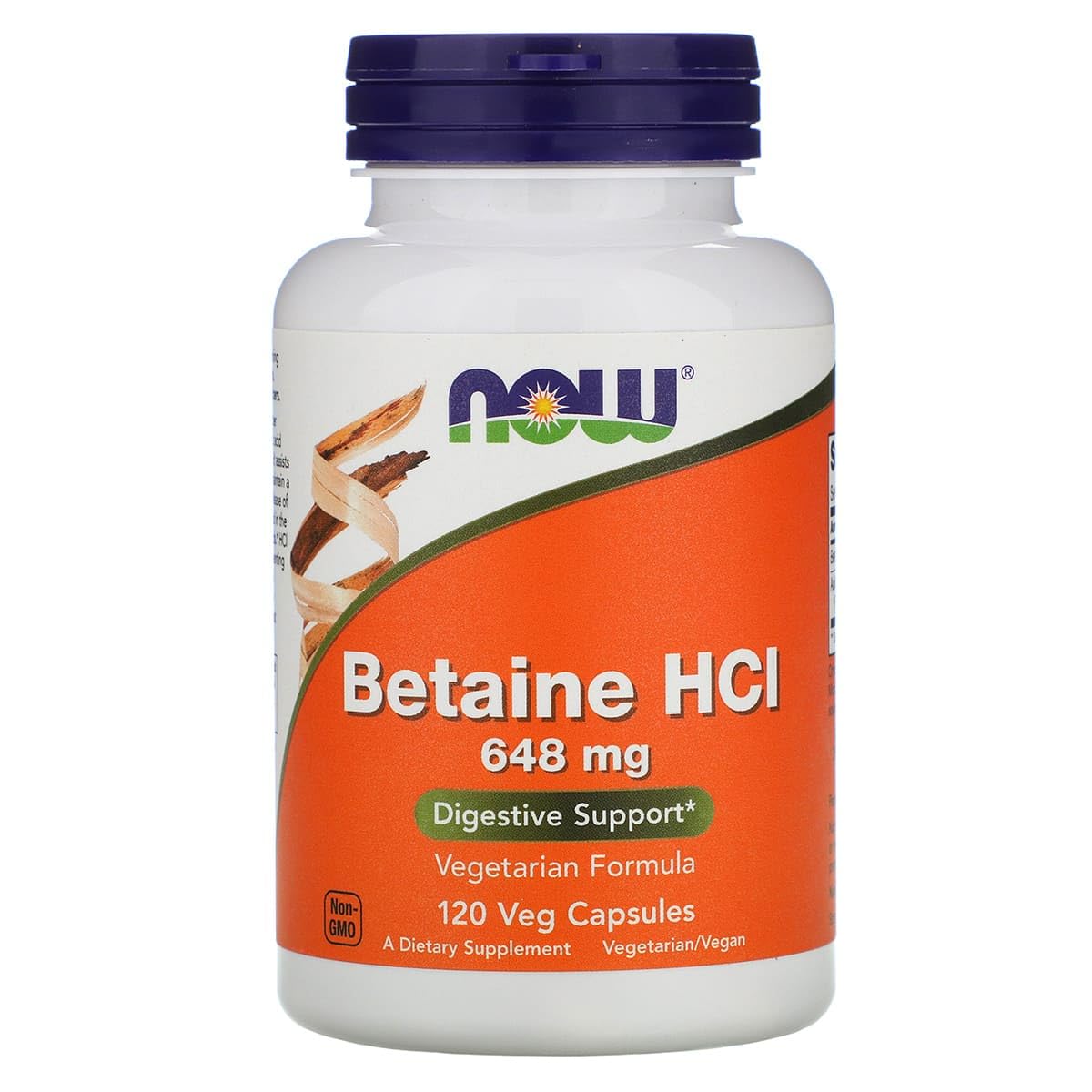 NOW Foods Betaine HCl 648 mg with 150 mg Pepsin Capsules 240