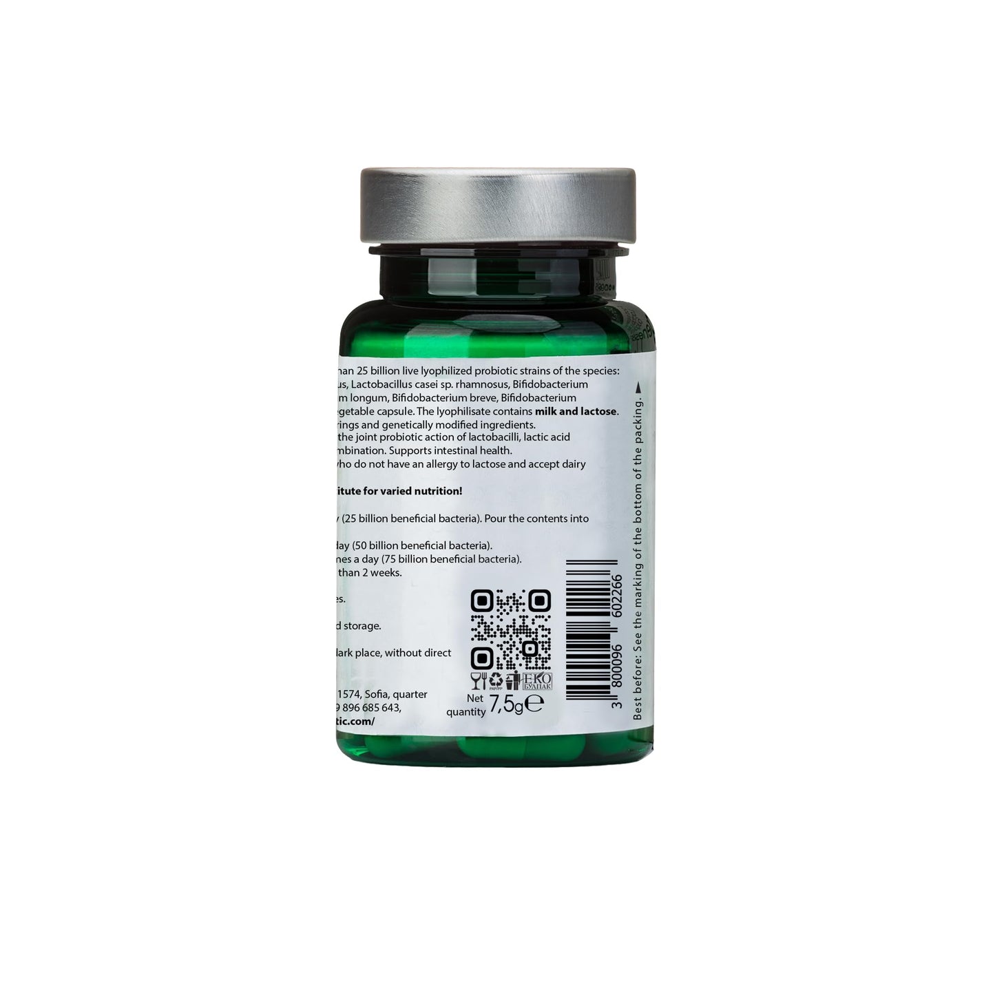 Genesis LABORATORIES Bio Probiotic Supplement Capsules, 30 Count