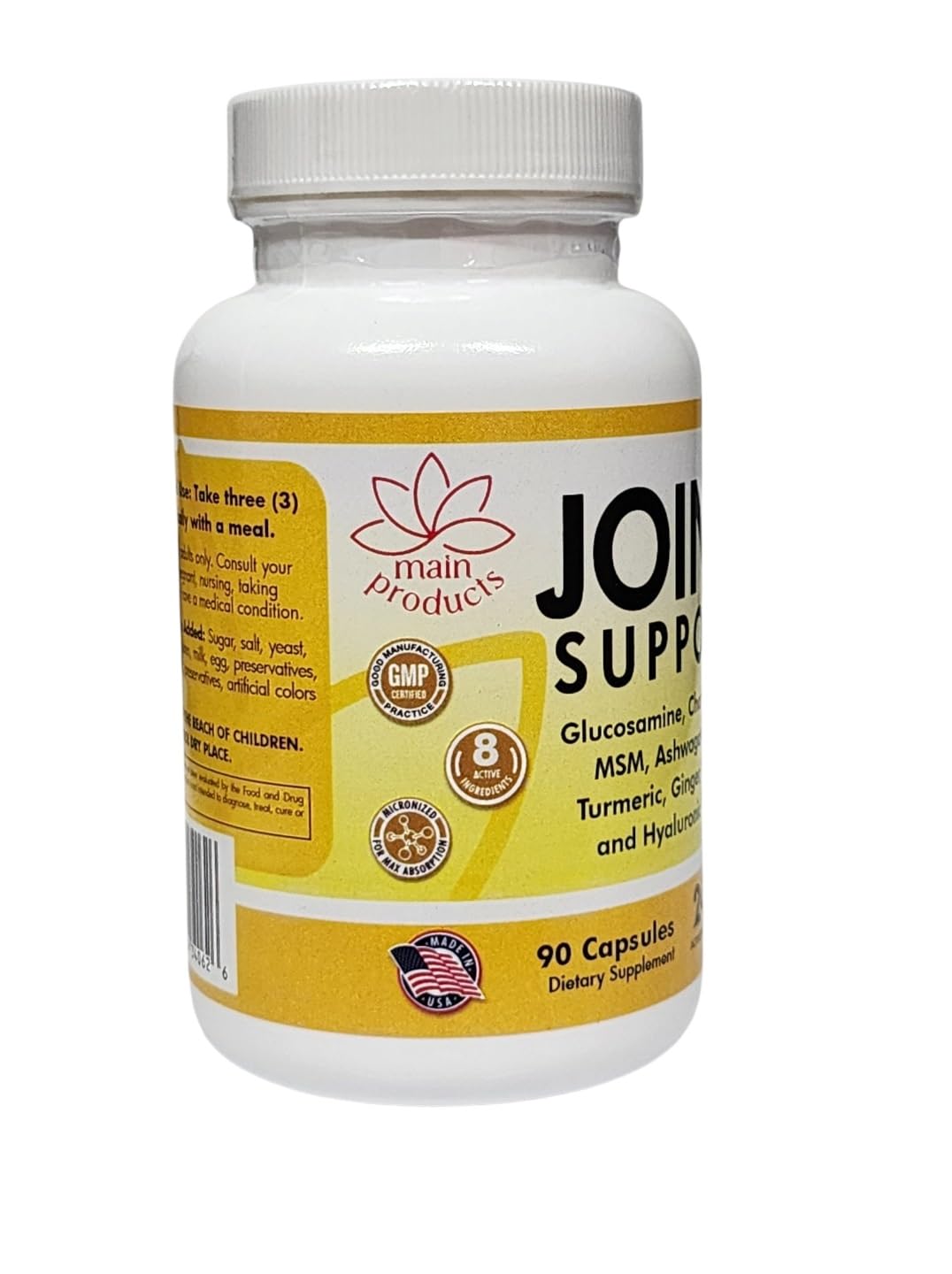 Main Products Joint Support Capsules, 90 Capsules