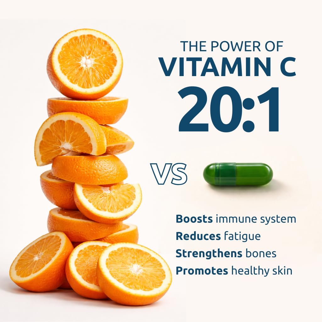 AROMAVITA Vitamin C 1000mg High Potency Capsules 60 Capsules