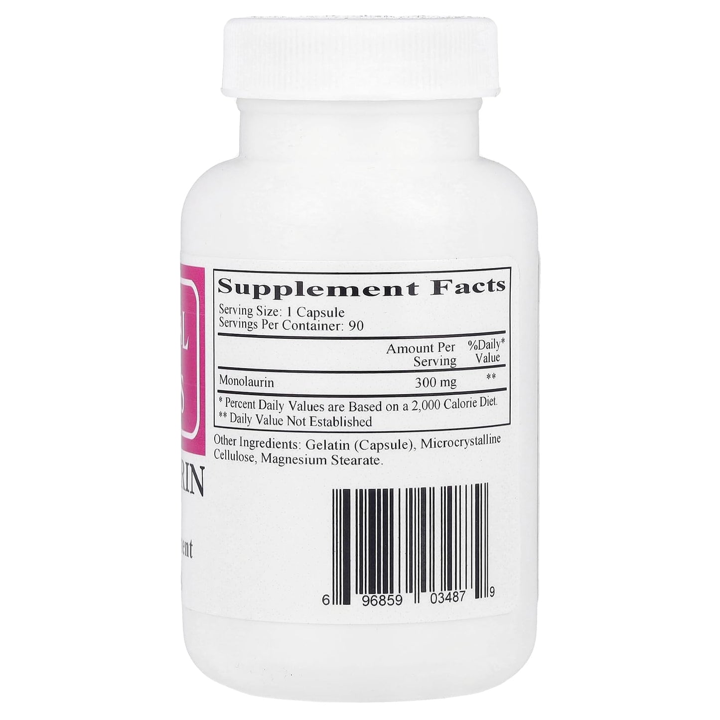 Cardiovascular Research Monolaurin Capsules, 90 Count