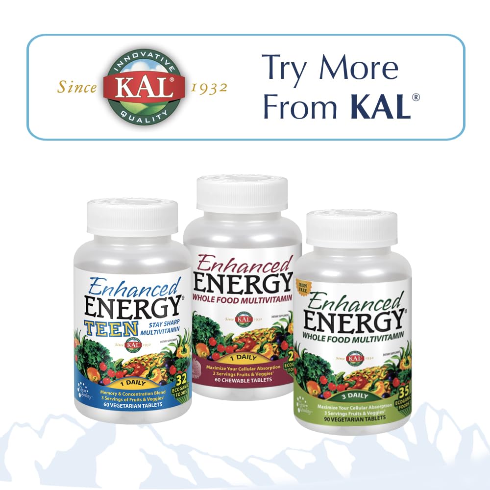 KAL Guarana 800 Tablet, 120 Tablets