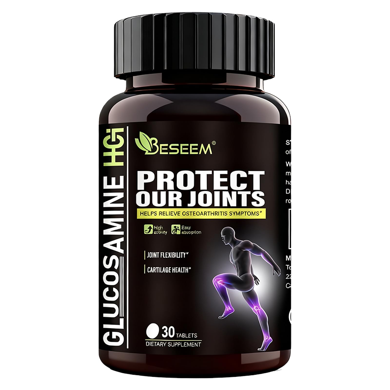 Beseem Triple-Action Joint Support Supplement Capsules 30 Count