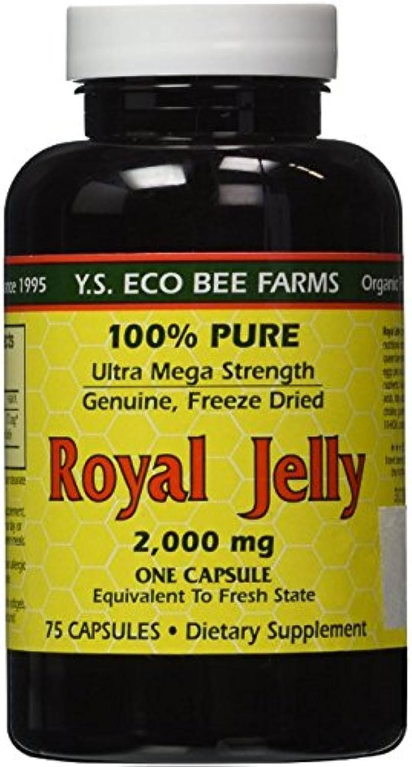 YS Organic Royal Jelly 2,000 mg Capsule, 150 Capsules