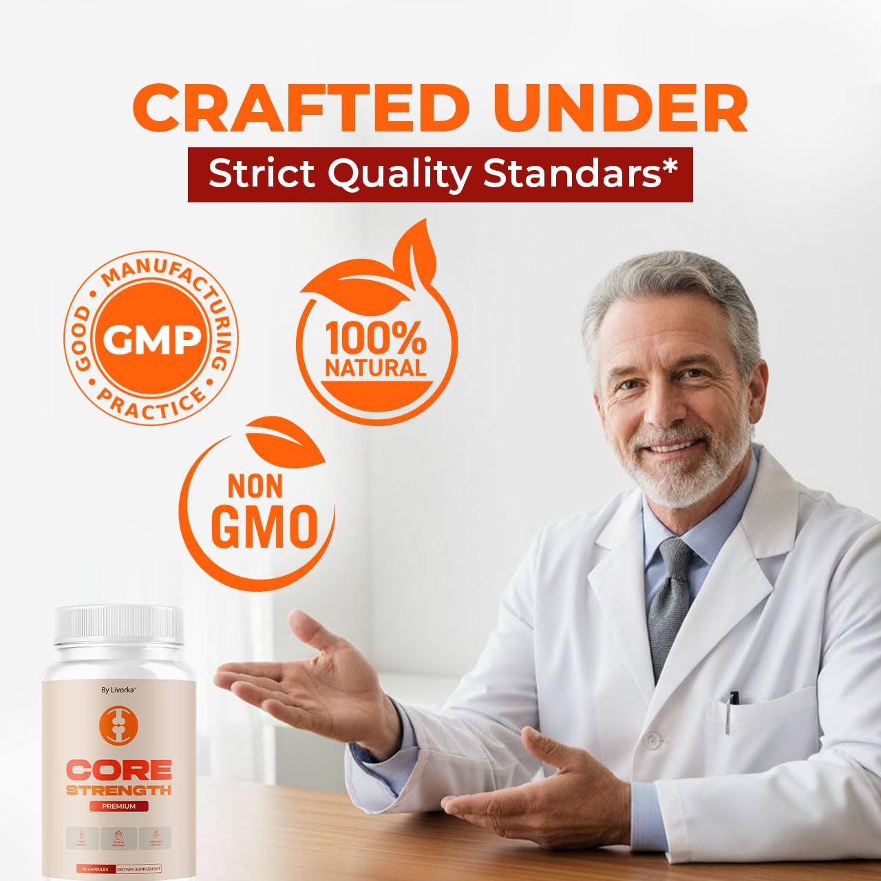 LIVORKA Core Strength Capsule 60 Count