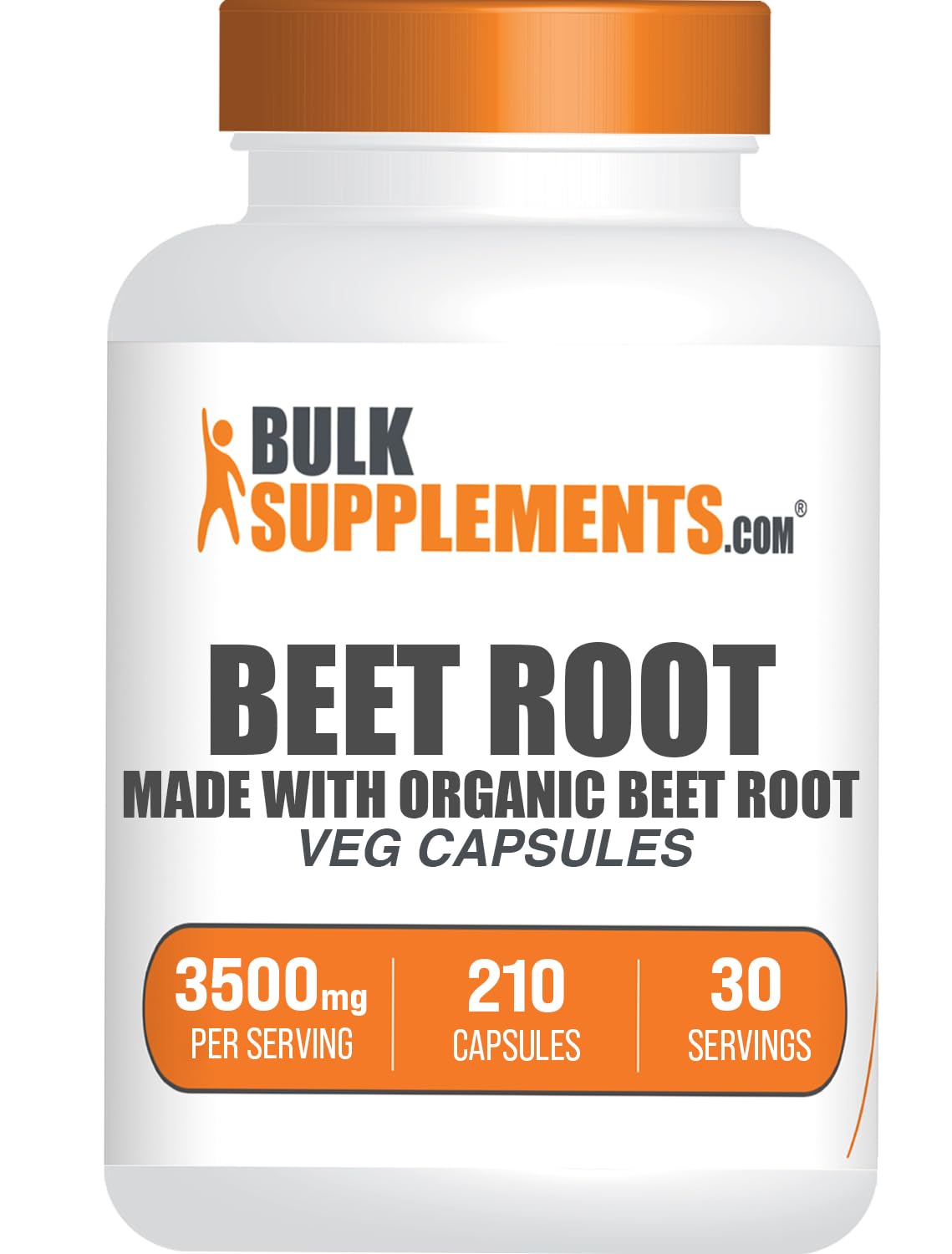 BulkSupplements Beet Root Capsules 210 Count