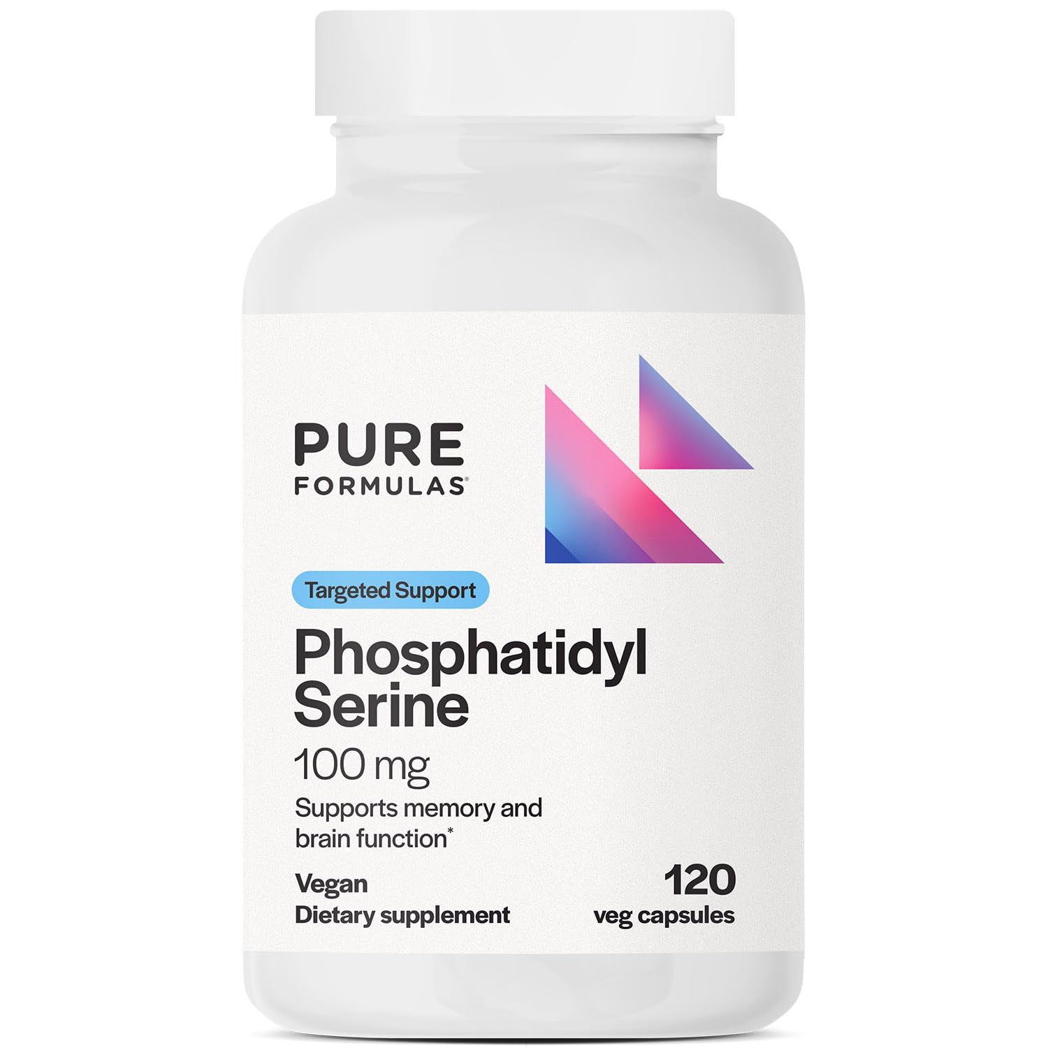 PureFormulas Phosphatidyl Serine Capsules 100 Count