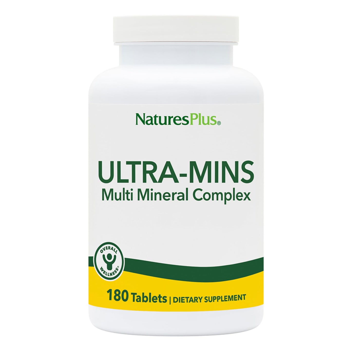 NaturesPlus Ultra-Mins Multi Mineral Complex with Calcium, Iron, Magnesium & Zinc Tablet 360 Count