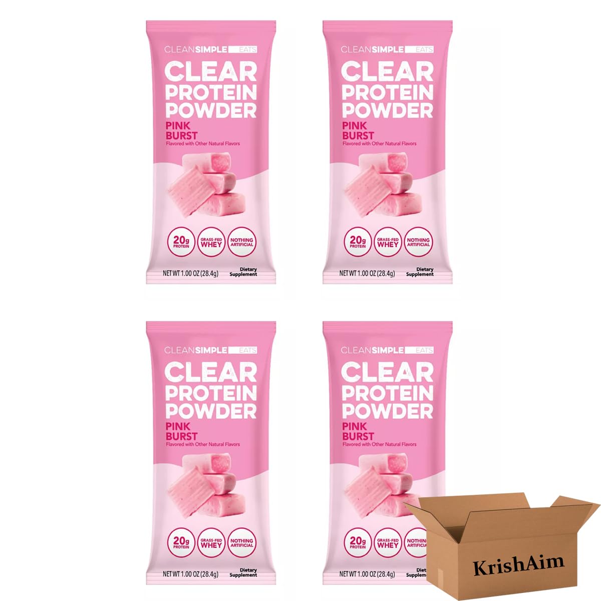 Generic Clean Simple Eats Protein Powder 4 Sticks