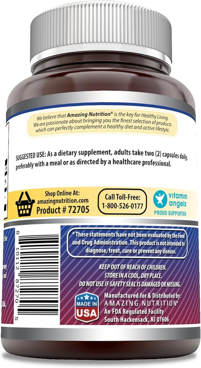 Amazing Nutrition Chondroitin Sulfate 1200 mg Per Serving, 240 Capsules