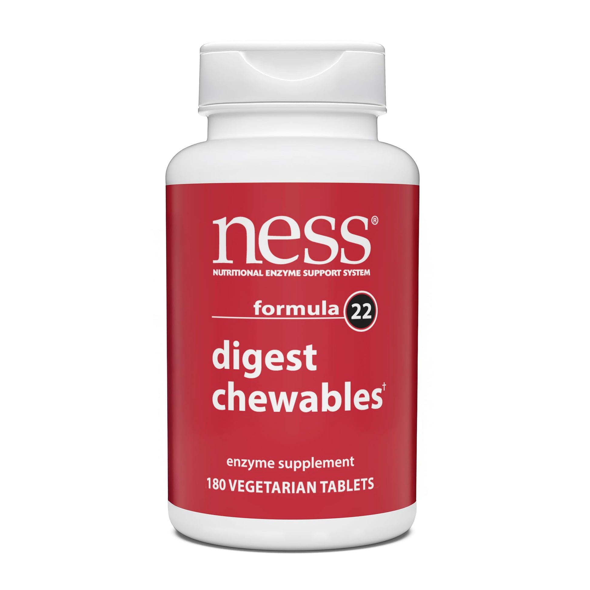NESS Digest Chewables Tablets 180 Count