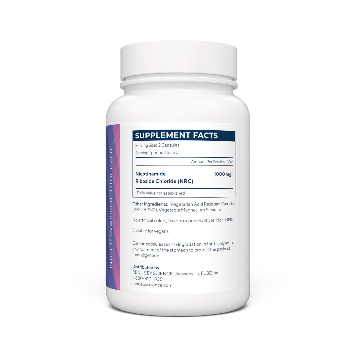 Renue By Science Nicotinamide Riboside 60 Capsules